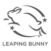 Leaping bunny seal representing cruelty free no animal testing