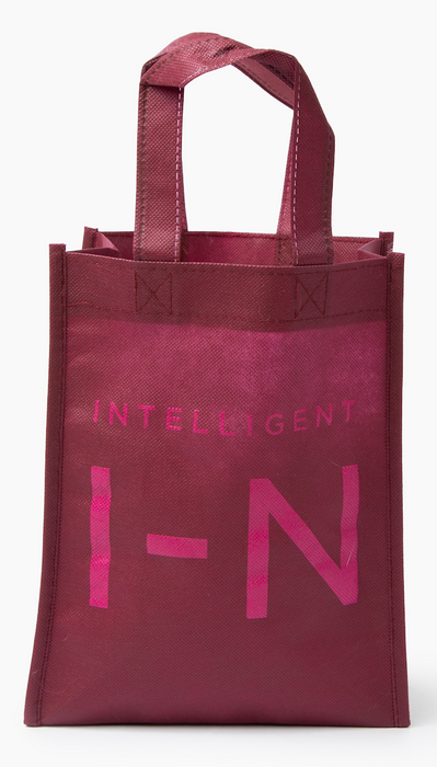 I-N Logo Berry Colored Bag (pack of 25)