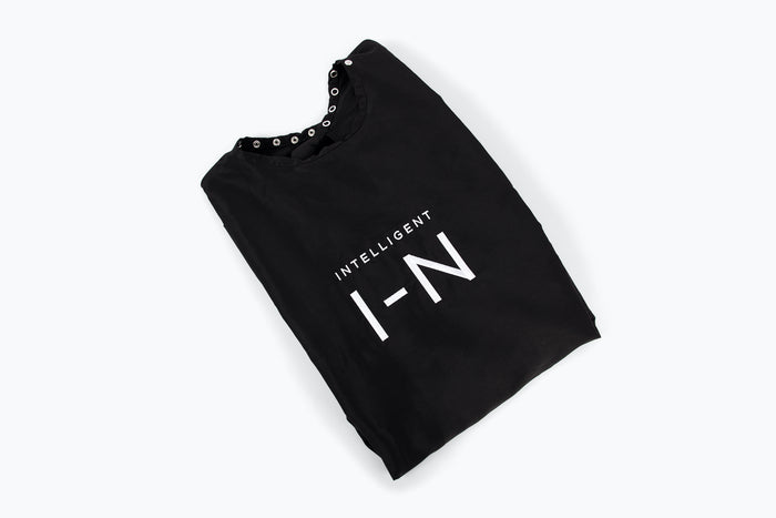 I-N Cape in Black with White Logo